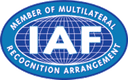 IAF, member of the Multilateral Recognition Arrangement